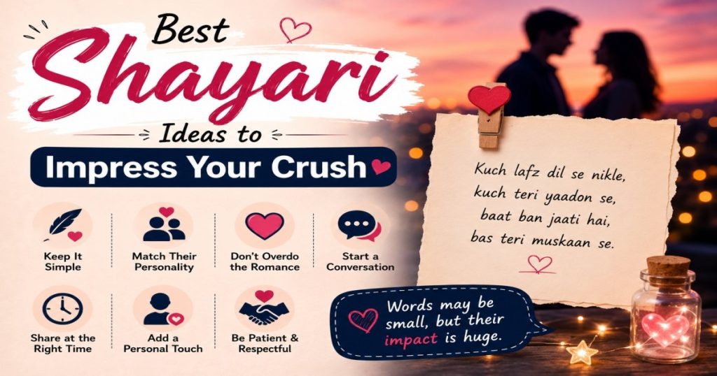 Shayari to Impress Your Crush